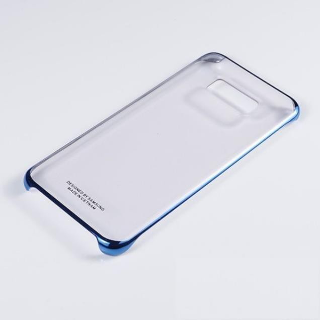 Ốp lưng Clear cover cho Samsung Galaxy S8 viền màu / OpiPhone