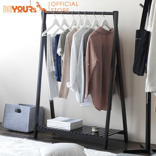 [Mã LIFEBKJAN100 giảm 10% tối đa 100K] Giá Treo Quần Áo Gỗ BEYOURs  A Hanger 1FM Lắp Ráp Dễ Dàng