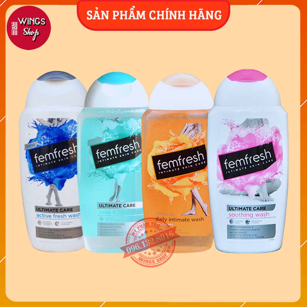 Dung dịch vệ sinh phụ nữ Femfresh Daily Intimate Wash 250ml