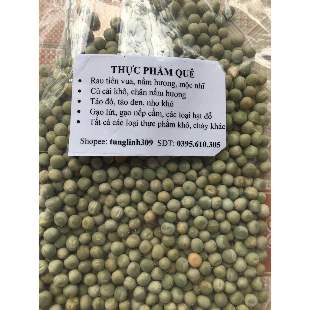 Đậu Hà Lan xanh nguyên hạt gói 200-500g