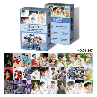 Hộp 30 ảnh lomo card nhóm nhạc astro 2022 astro
