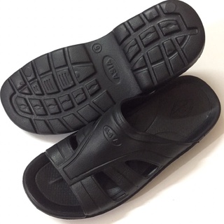 Còn đủ sz •• Dép ngang đúc nam ASIA đen