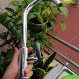 Vòi rửa bát inax đơn