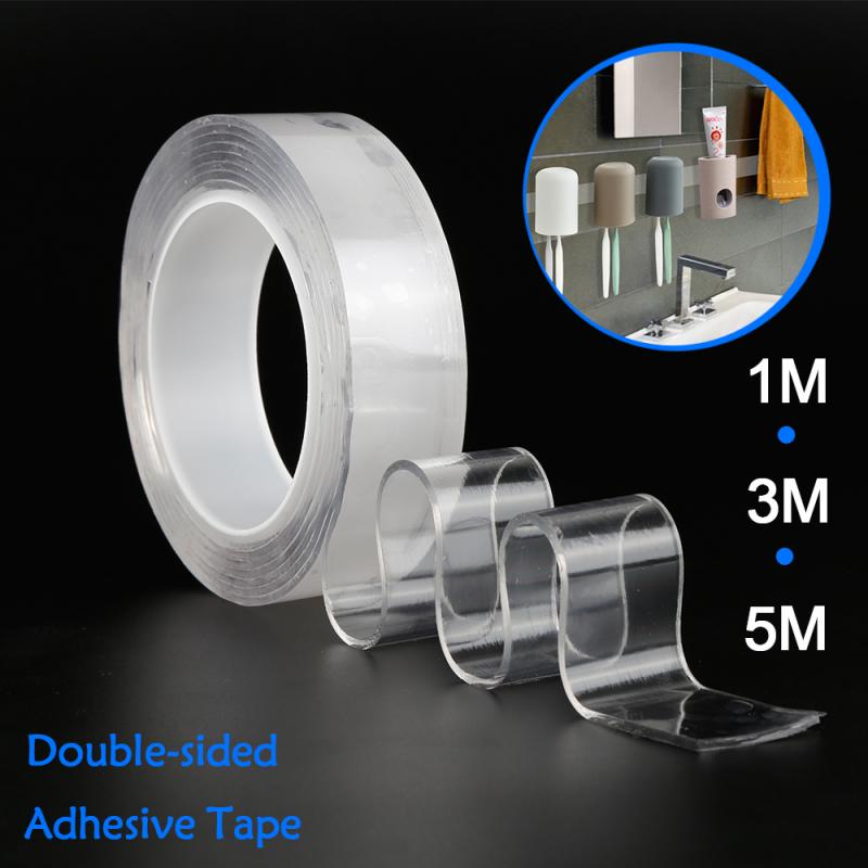 Multifunction  Nano Double Sided Tape / Reusable Removable Washable Double Sided Sticky Tape