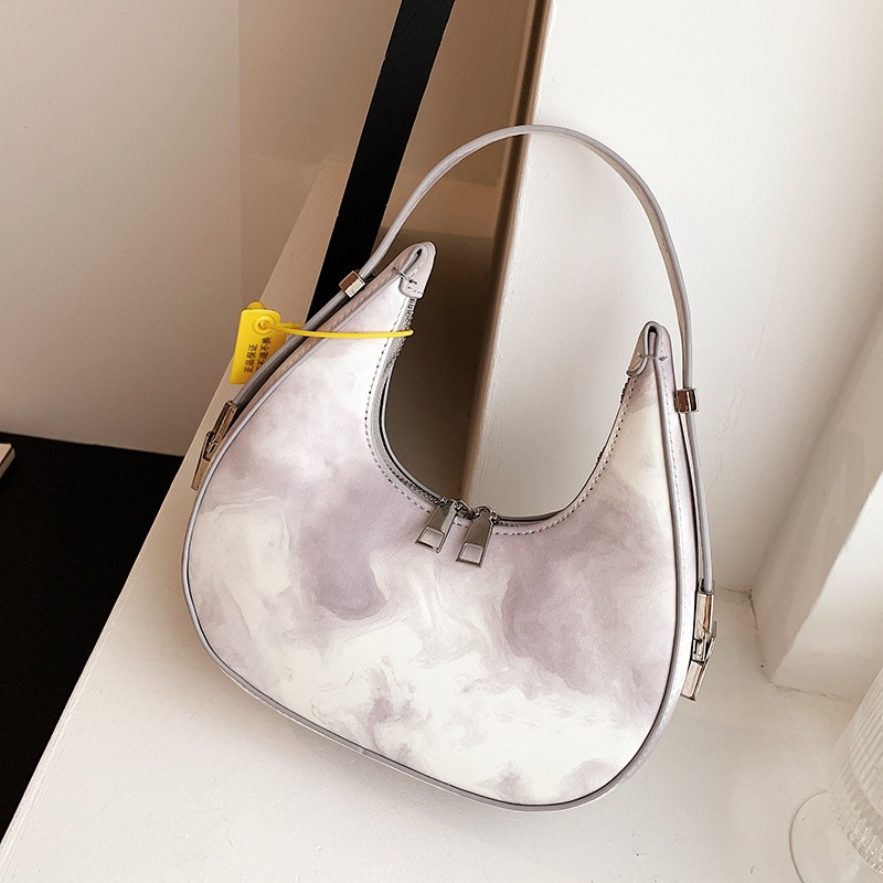 Túi đeo vai IELGY có khóa kéo nhuộm màu thời trang chất lượng cao dành cho nữ