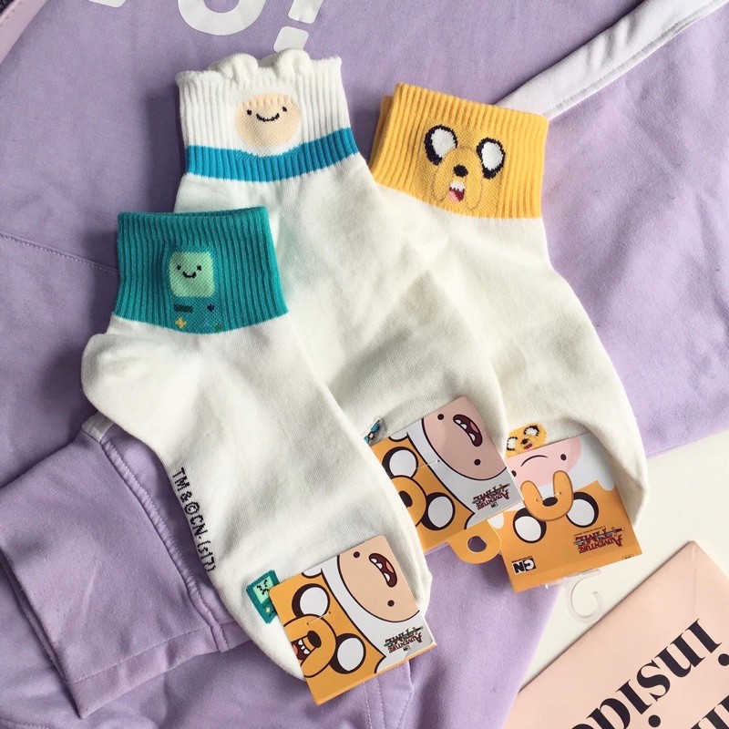 Tất Hàn thấp cổ mini Adventure time Hoi Hoi project