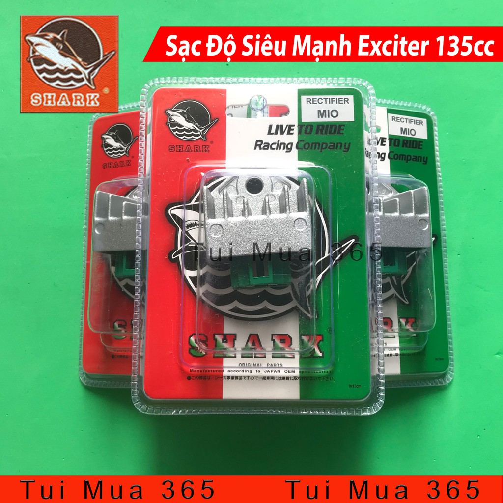 Sạc Siêu Mạnh Độ Exciter 135 - Shark