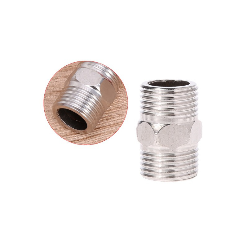 Đầu Nối Ống Nước Bằng Thép Không Gỉ Ss304 1 / 2 "Male X 1 / 2"