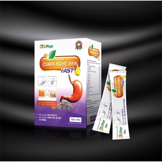 Dung dịch cumin nghệ đen Fast Hộp 15 gói