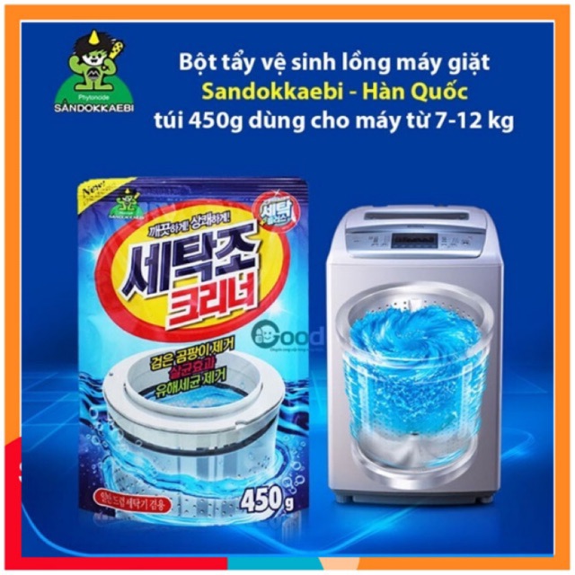 [FREESHIP] Bột tẩy lồng giặt Hàn Quốc