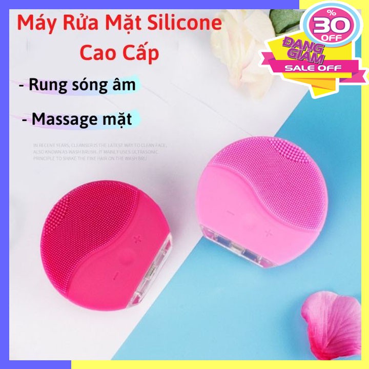 (SHOPEE TRỢ GIÁ)Máy Rửa Mặt, May Rua Mat Forever Làm Sạch Tẩy Tế Bào Chết Thông Thoáng Chân Lông