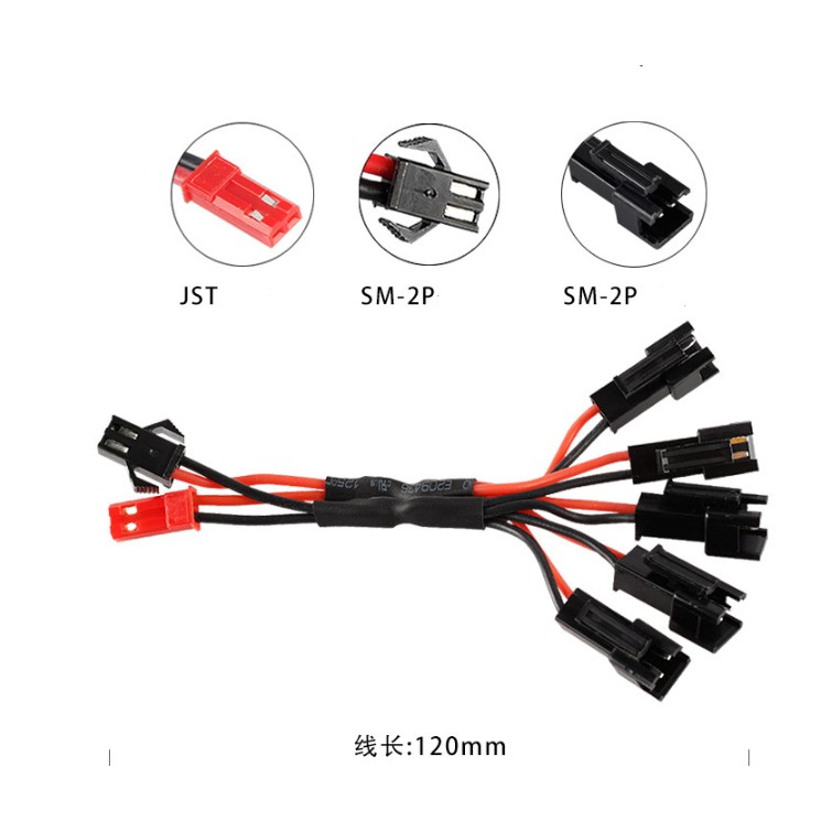 dây nối jack cắm T-XH2.54-SM-JSt đồ chơi trẻ em dây nối điện tử dây dày to chắc chất lượng cao