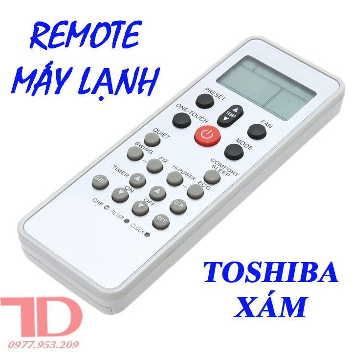 ĐIỀU KHIỂN MÁY LẠNH TOSHIBA