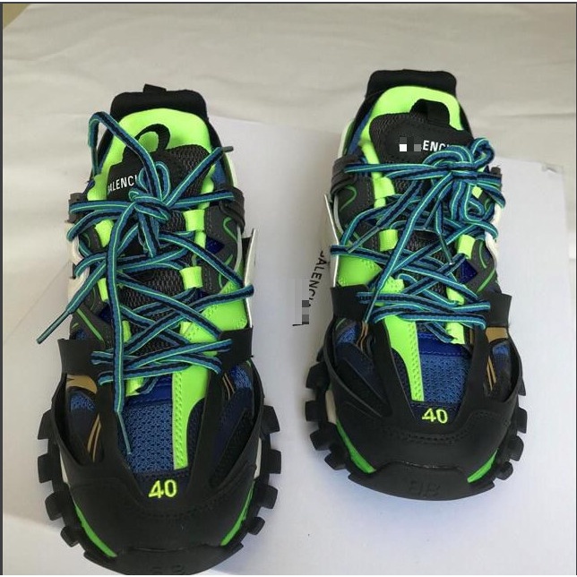 GIÀY SNEAKER THỂ THAO NAM NỮ BALENCIAGA TRACK 3.0 màu xám