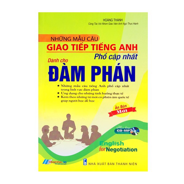 Sách - Những Mẫu Câu Giao Tiếp Tiếng Anh Phổ Cập Nhất Dành Cho Đàm Phán - 8935072924300