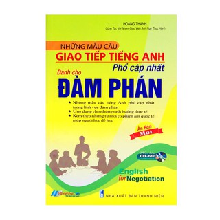 Sách - Những Mẫu Câu Giao Tiếp Tiếng Anh Phổ Cập Nhất Dành Cho Đàm Phán - 8935072924300