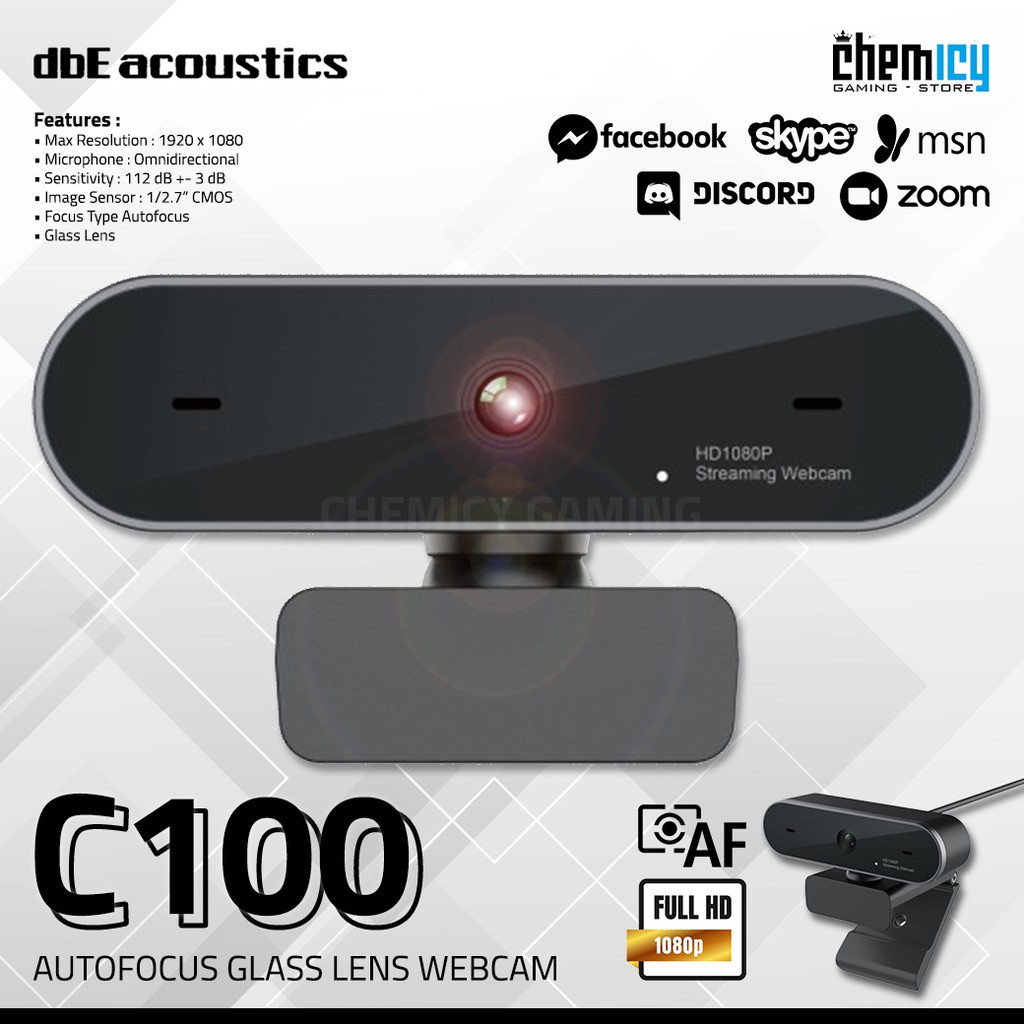 Ống Kính Camera Dbe C100 Full Hd 1080p