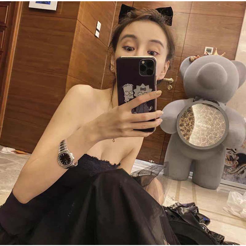 Dây Buộc Tóc Hình Nơ Phong Cách Hàn Quốc Tinh Tế Thời Trang Làm Quà Tặng