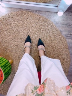 Bệt zaza dạ tweed