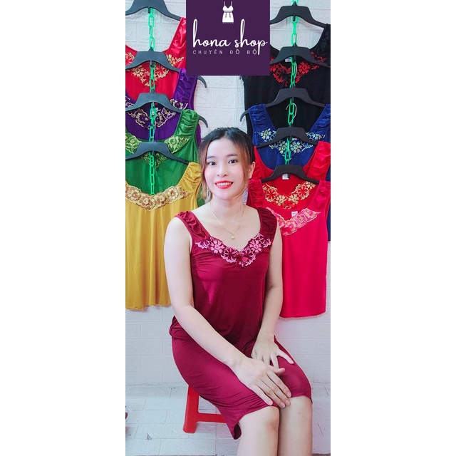 Đồ Bộ Ngủ Thun Lạnh QUẦN LỬNG - DÂY NHŨNG <70KG