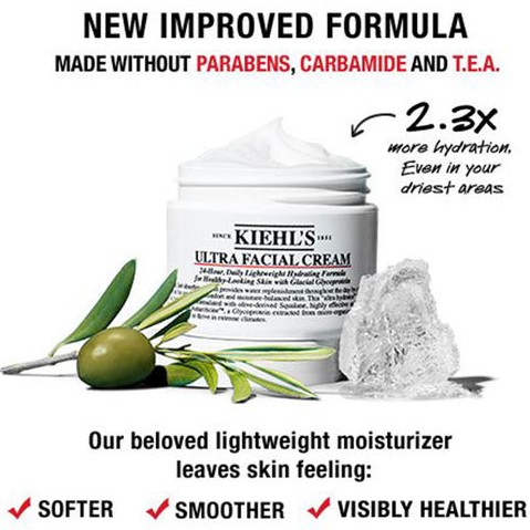 Kem Dưỡng Kiehl's Ultra Facial Moisturizing Cream with Squalane