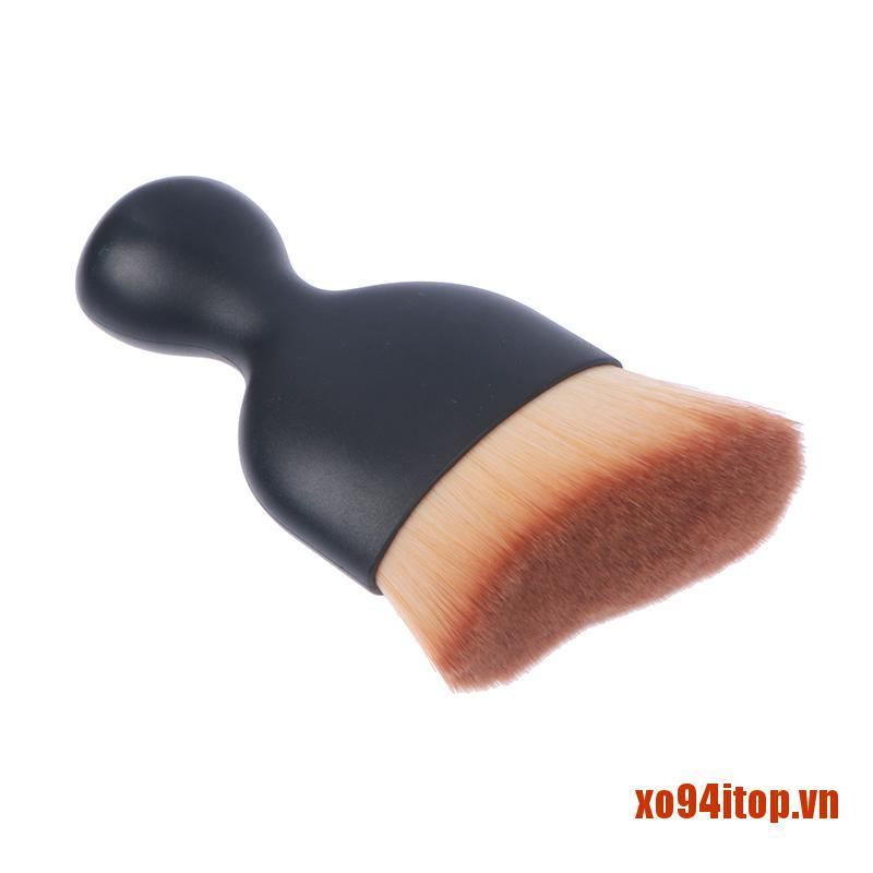 XOTOP Makeup Brush Curved Foundation Brush Contour Brush Cosmetic Brush With Cov