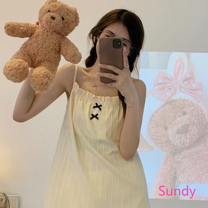 Bộ Đồ Ngủ Dáng Rộng Thời Trang Mùa Hè Ngọt Ngào Dành Cho Nữ