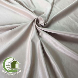 Vải thun poly 2 da co giãn 4 chiều khổ lớn - vải may khẩu trang 3d, may quần áo [ 1m x khổ 2,15m ] - màu kem
