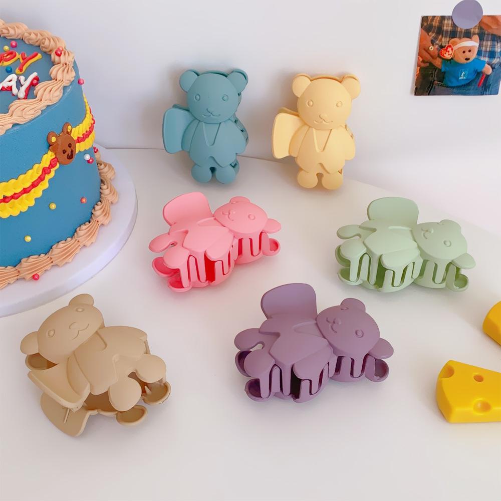 Kẹp Tóc Móng Vuốt Hình Gấu Hoạt Hình Ngọt Ngào Thời Trang