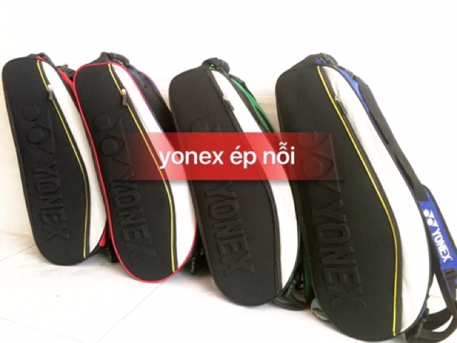 TÚI ĐỰNG VỢT CẦU LÔNG YONEX ( logo dập nổi)