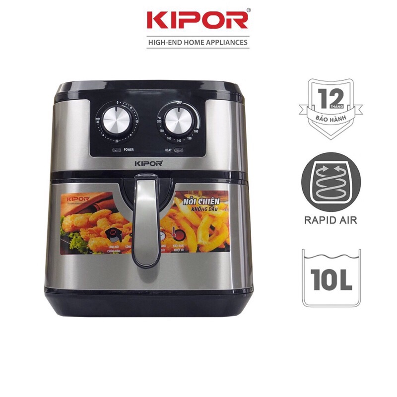 Nồi chiên không dầu 10L KIPOR KP - AF631