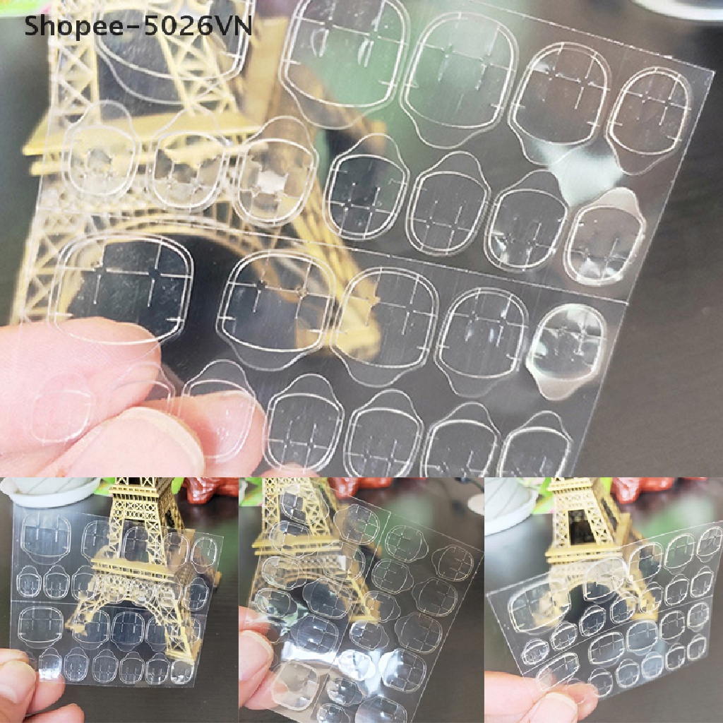 [Flaood] Set 72 Móng Tay Giả Xi Măng Màu Vàng