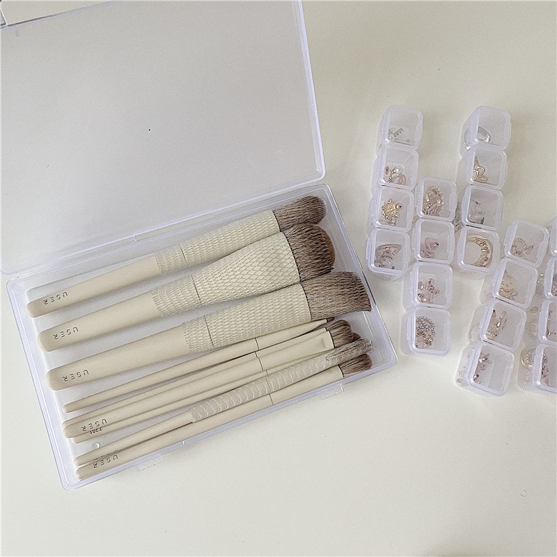 Hộp Trong Suốt Đựng Trang Sức 28 Ngăn Tiện Lợi