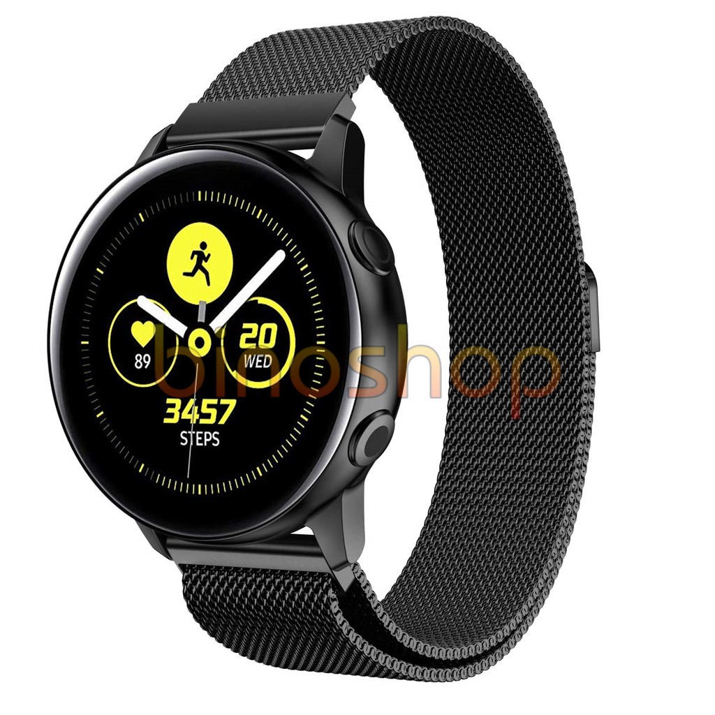 Dây đeo đồng hồ Samsung Galaxy Watch Active - Dây nam châm Milanese Loop thép không gỉ