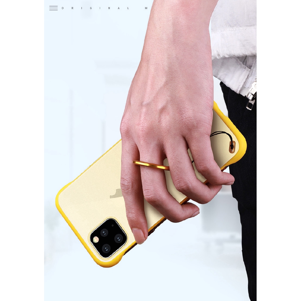 Ốp điện thoại PC cứng có vòng nhẫn cho iPhone 12 11 Pro Max XR X Xs Max 8 7 Plus | BigBuy360 - bigbuy360.vn