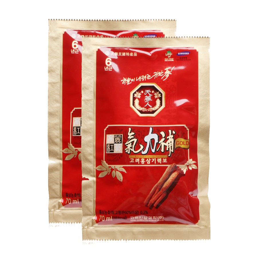 Nước Hồng Sâm 6 Năm Korean Red Ginseng Drink Cao Cấp Hàn Quốc (Hộp 30 gói x 70ml) | BigBuy360 - bigbuy360.vn