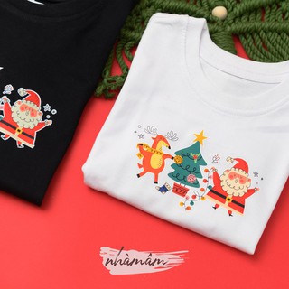 Áo Thun Gia Đình cotton 100% (Ảnh Thật) - Noel