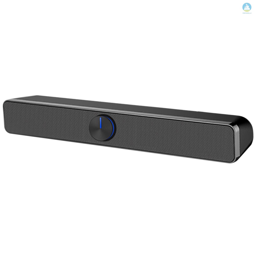 Mới Loa Máy Tính Sada V-193 Âm Thanh Nổi Sống Động Jack Cắm 3.5mm Cho Pc Laptop Tablet Mp3 Mp4