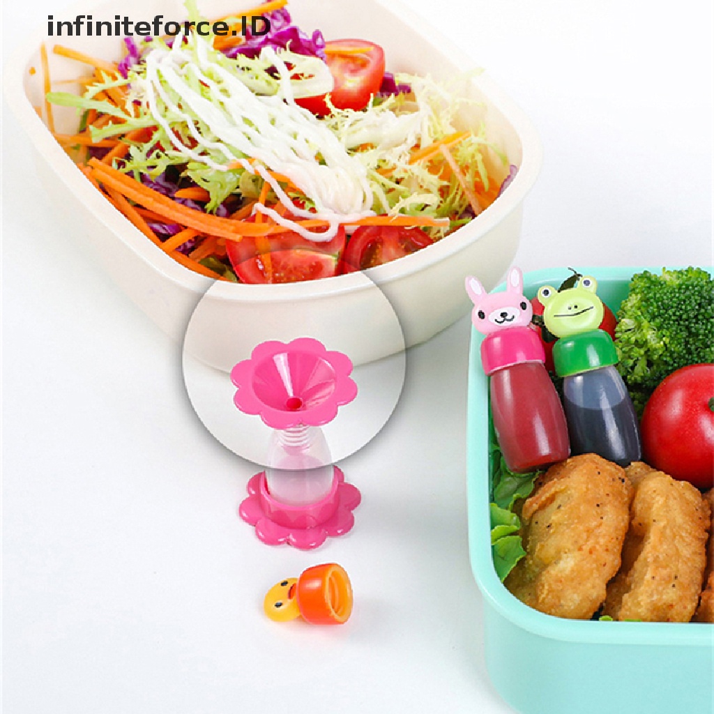 Set 4 Lọ Đựng Gia Vị Mini Hình Động Vật Dễ Thương