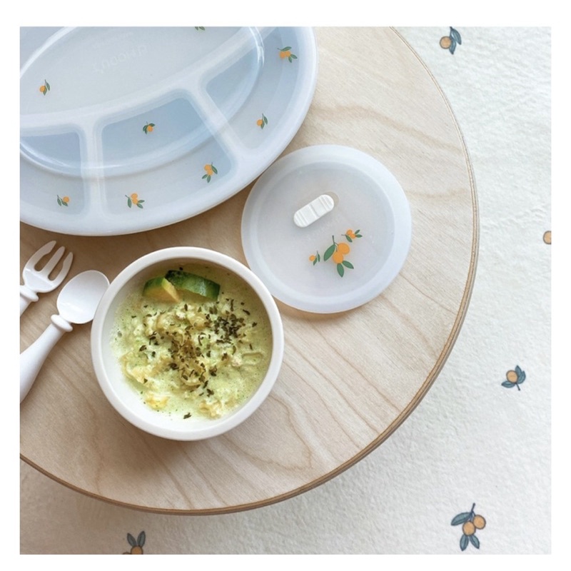 Khay ăn dặm Dottodot x Bluemama Olive , Tuylip.