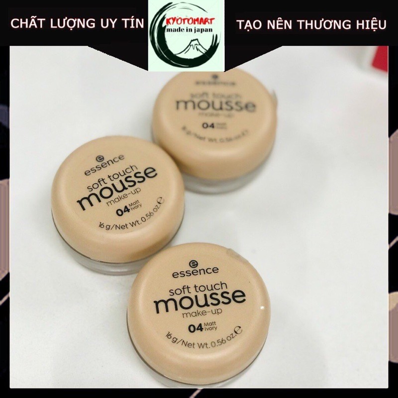 Phấn Tươi Đức Essence Mousse tone 04-16g