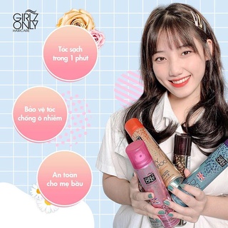 Dầu Gội Khô Girlz Only Tóc Bồng Bềnh Tức Thì 200ml Dry Shampoo