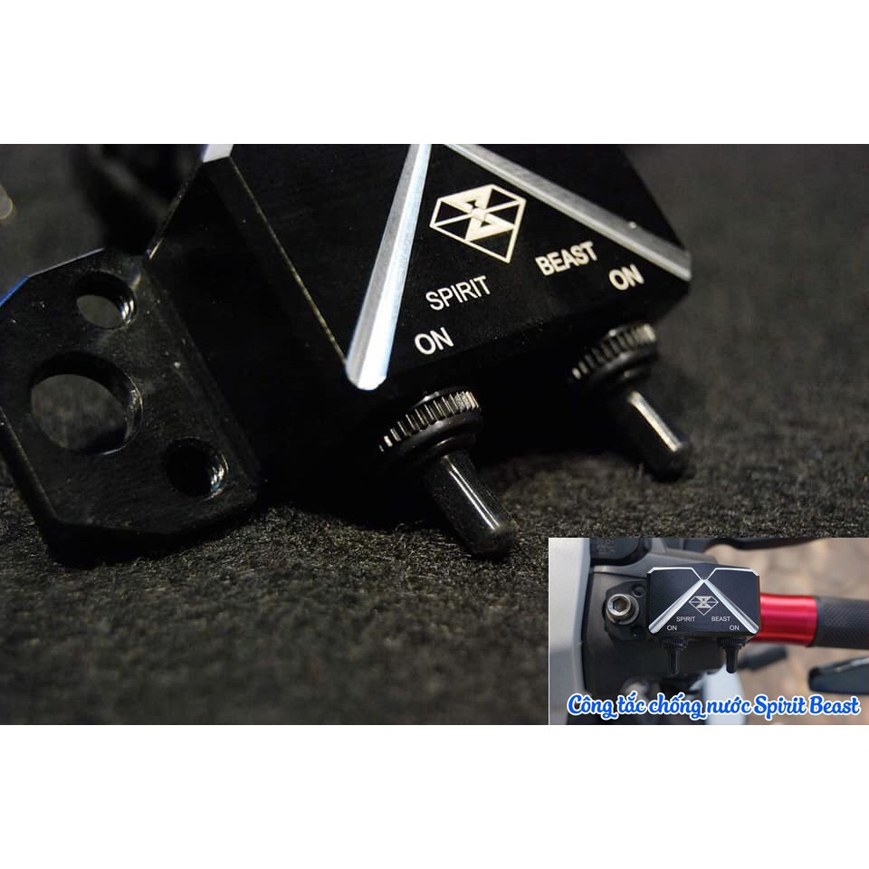 Công tắc đèn trợ sáng CNC - Spirit beast- chính hãng