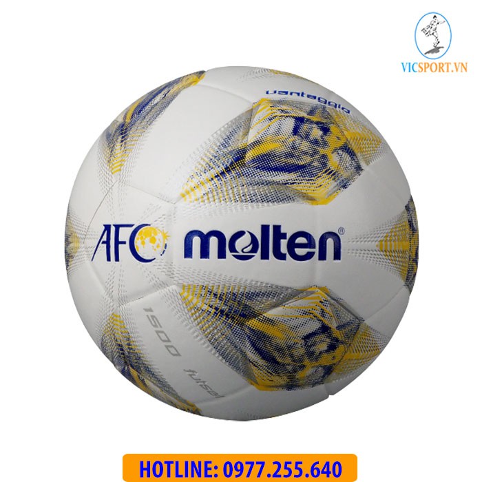(Tặng kèm lưới+kim bơm) Quả bóng đá, bóng Futsal Molten, chất lượng cao, chính hãng - Vicsportvn