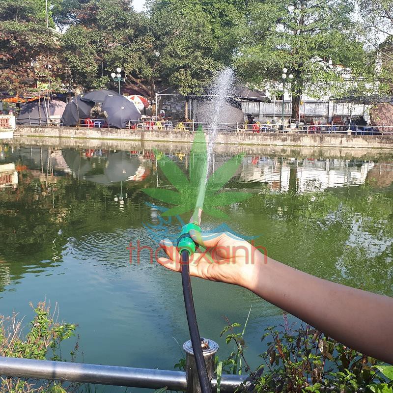 Bộ vòi xịt nước tưới cây, rửa xe bằng đồng chất lượng cao + 15m dây 8/11