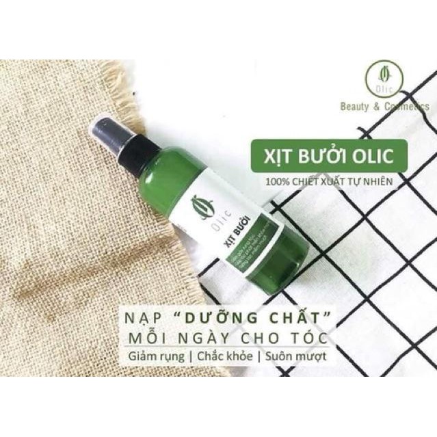 XỊT BƯỞI OLIC GIẢM RỤNG TÓC VÀ NHANH DÀI