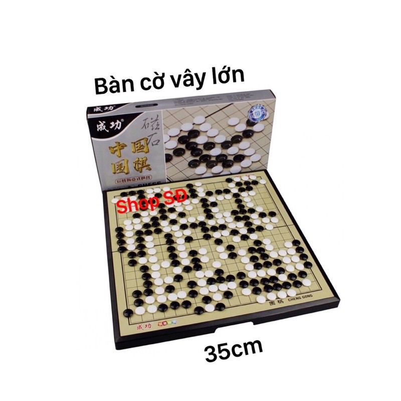 bàn cờ vây có nam châm lớn -35 cm