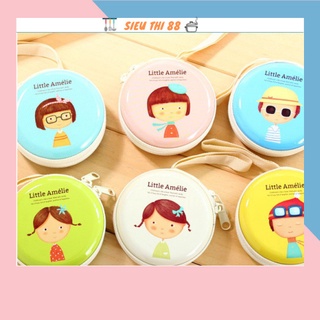 Hộp đựng tai nghe và phụ kiện cute 1636 SIÊU THỊ 88