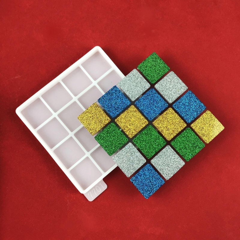 Sa Khuôn Làm Đế Lót Ly Bằng Resin Epoxy Độc Đáo Trang Trí Nhà Cửa DIY