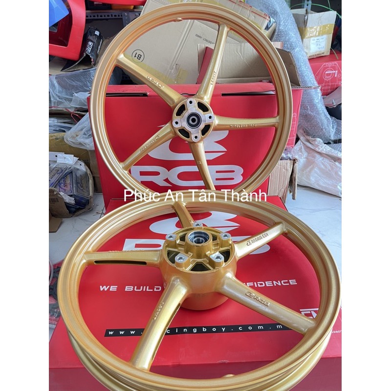 Mâm RCB 5 cây 1.6/1.6 đĩa trước 4 lỗ ex150